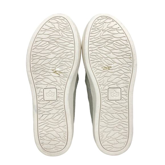 Spenco | 7D Celine Gray Textured Rafia Orthotic Clogs Slip On Shoes - Picture 11 of 13